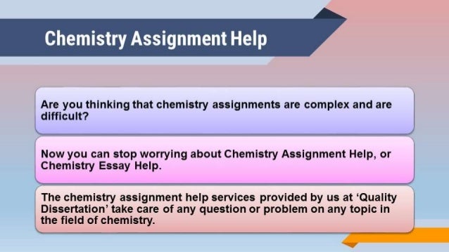 Chemistry term paper topics picture