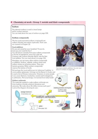 Chemistry at work  uses of elements