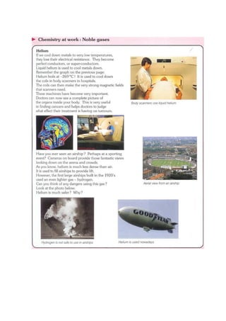 Chemistry at work  uses of elements