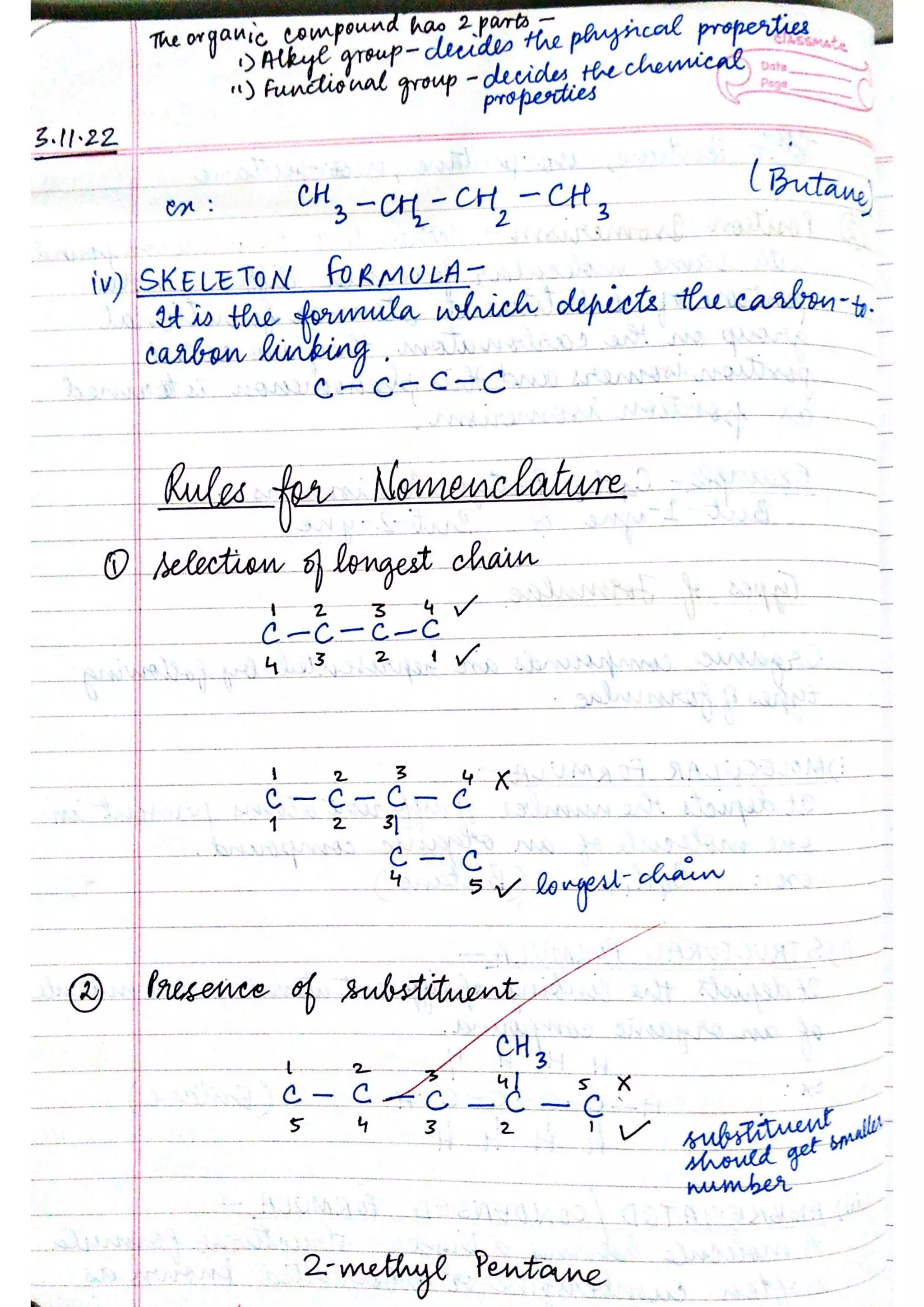 ICSE Chemistry Class X Handwritten Notes