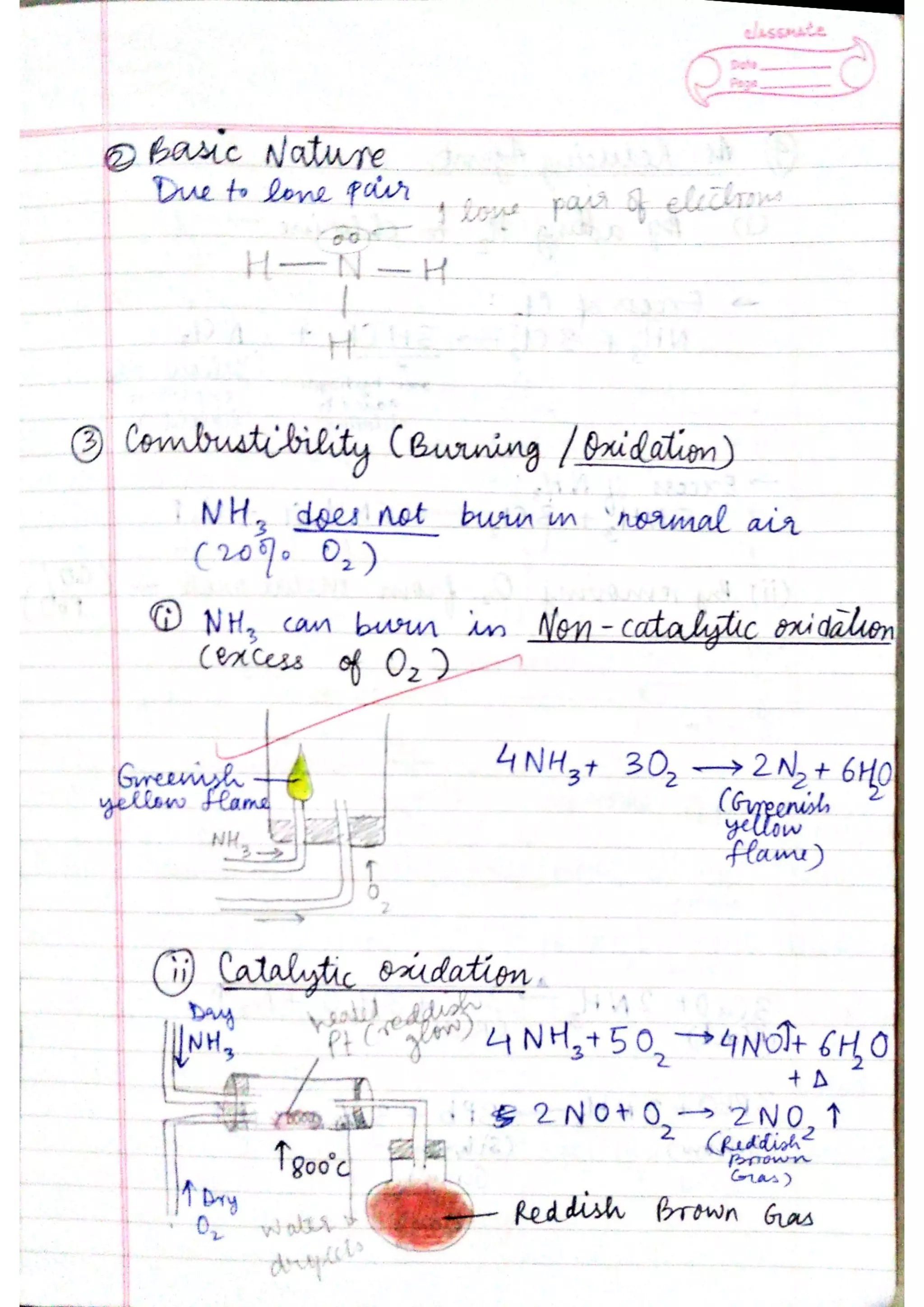ICSE Chemistry Class X Handwritten Notes