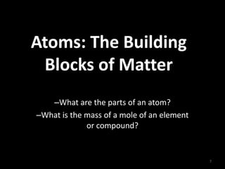 Chemistry fundamentals part 2 | PPT