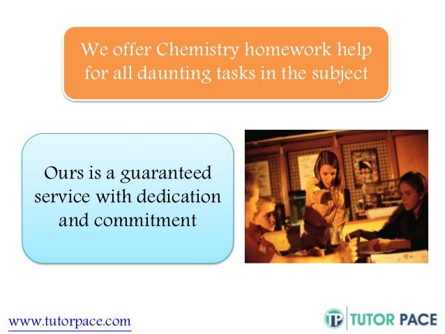Pay for chemistry homework