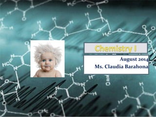 August 2014 
Ms. Claudia Barahona  