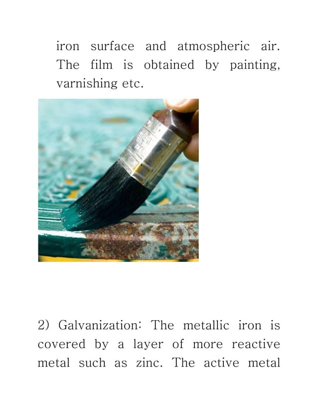 Chemistry Project on the effect of metal coupling on the rusting of iron
