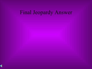 Final Jeopardy Answer 