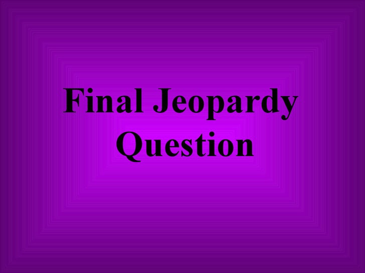 atomic number 50 Chemistry Jeopardy