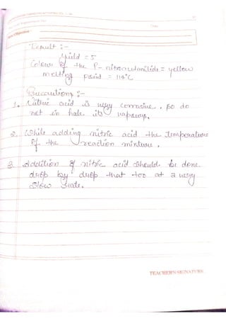 Chemistry lab manual class 12