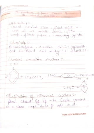 Chemistry lab manual class 12