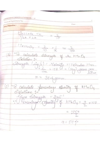 Chemistry lab manual class 12