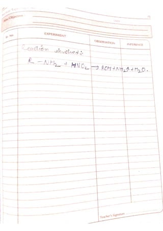 Chemistry lab manual class 12