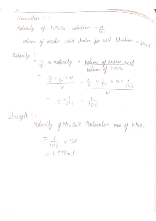 Chemistry lab manual class 12