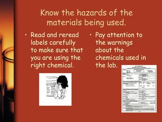 chemistry laboratory safety rules fo.ppt