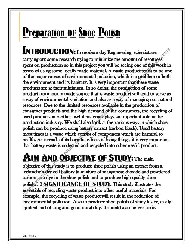 Chemistry Investigatory Project (12th isc 2017) Preparation of Soa…