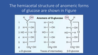 Chemistry of carbohydrates | PPTX