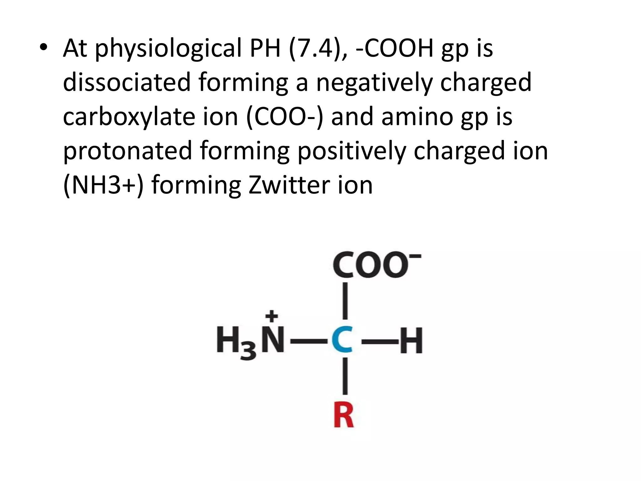 Chemistry of amino acids&proteins | PPTX