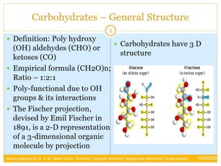 Chemistry of Biomolecules-Carbohydrates.pptx