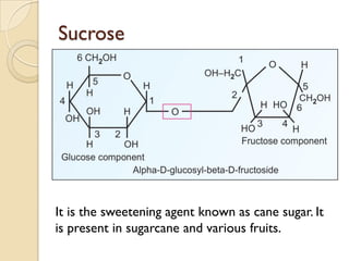 Chemistry of carbohydrate for dental students | PDF