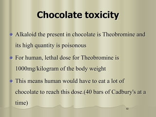 Chemistry of chocolate | PPT