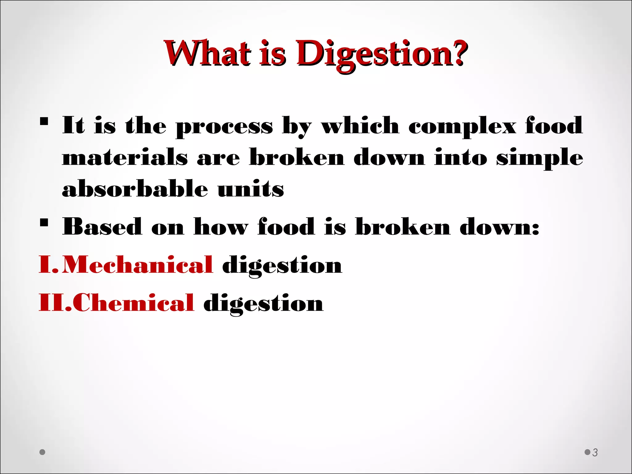 Chemistry of digestion & absorption | PPT