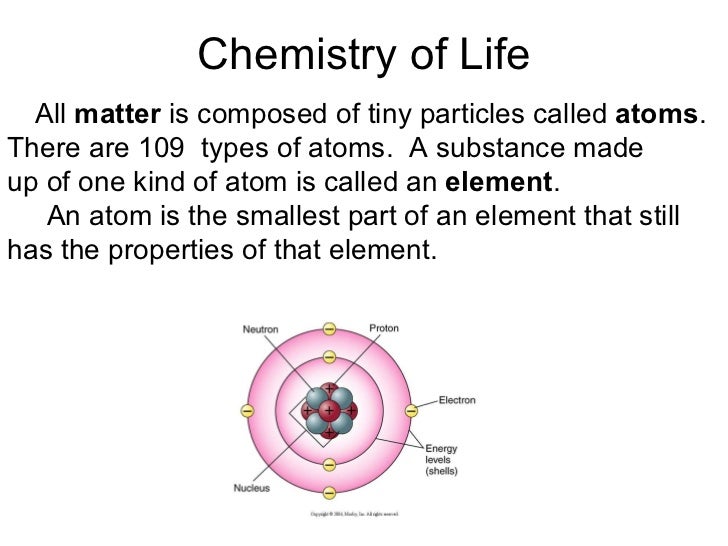 What is all matter made up of
