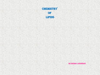 Chemistry of lipids for nursing students.ppt