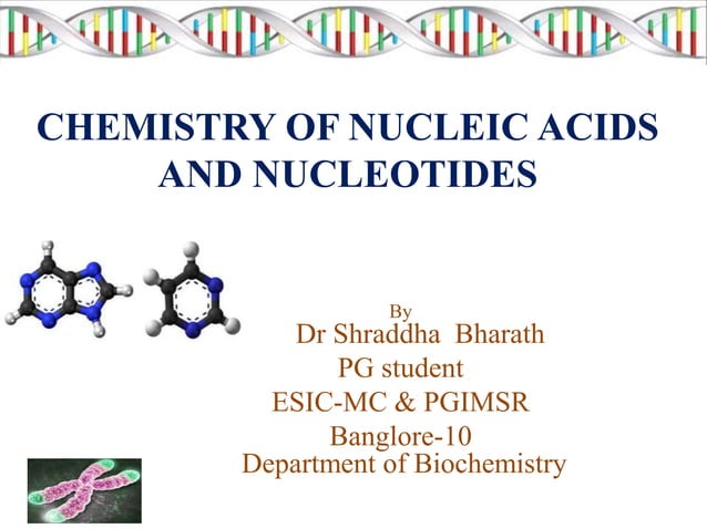Chemistry of nucleic acid | PPT