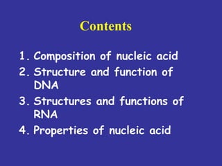 Chemistry of nucleic acids | PPT