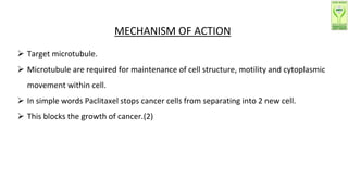 CHEMISTRY OF PACLITAXEL( NATURAL CHEMISTRY).pptx