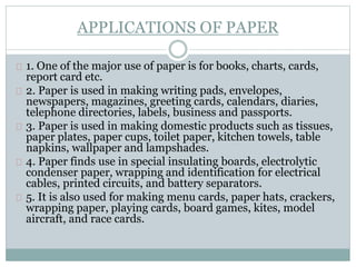 Chemistry of papermaking - Around 3000 chemicals used in paper making ...