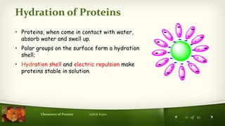 Chemistry of proteins | PPSX