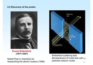 Prton Rutherford Chemistry Notes - A level basic Notes Part 1 | PDF