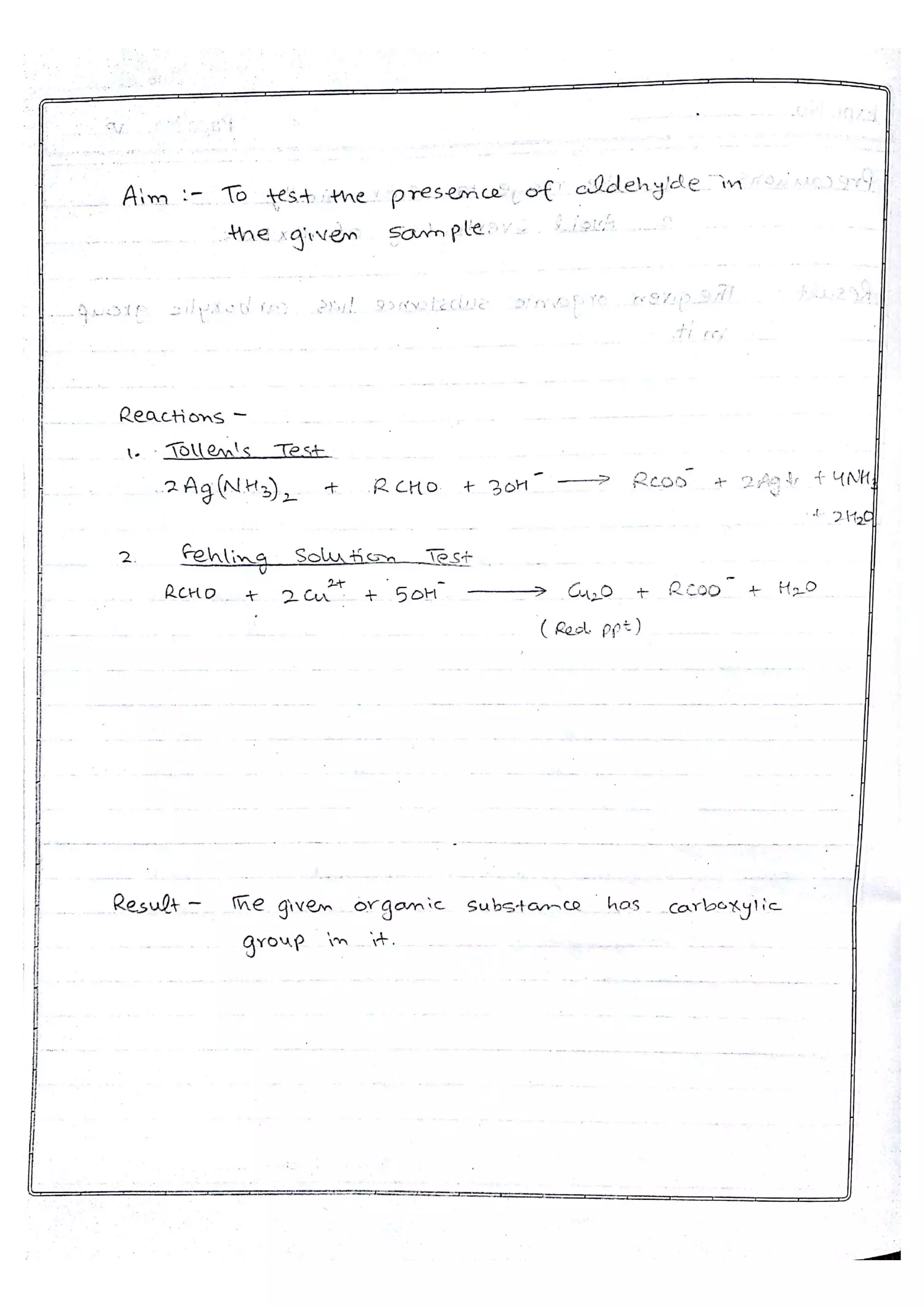 Chemistry Practical File