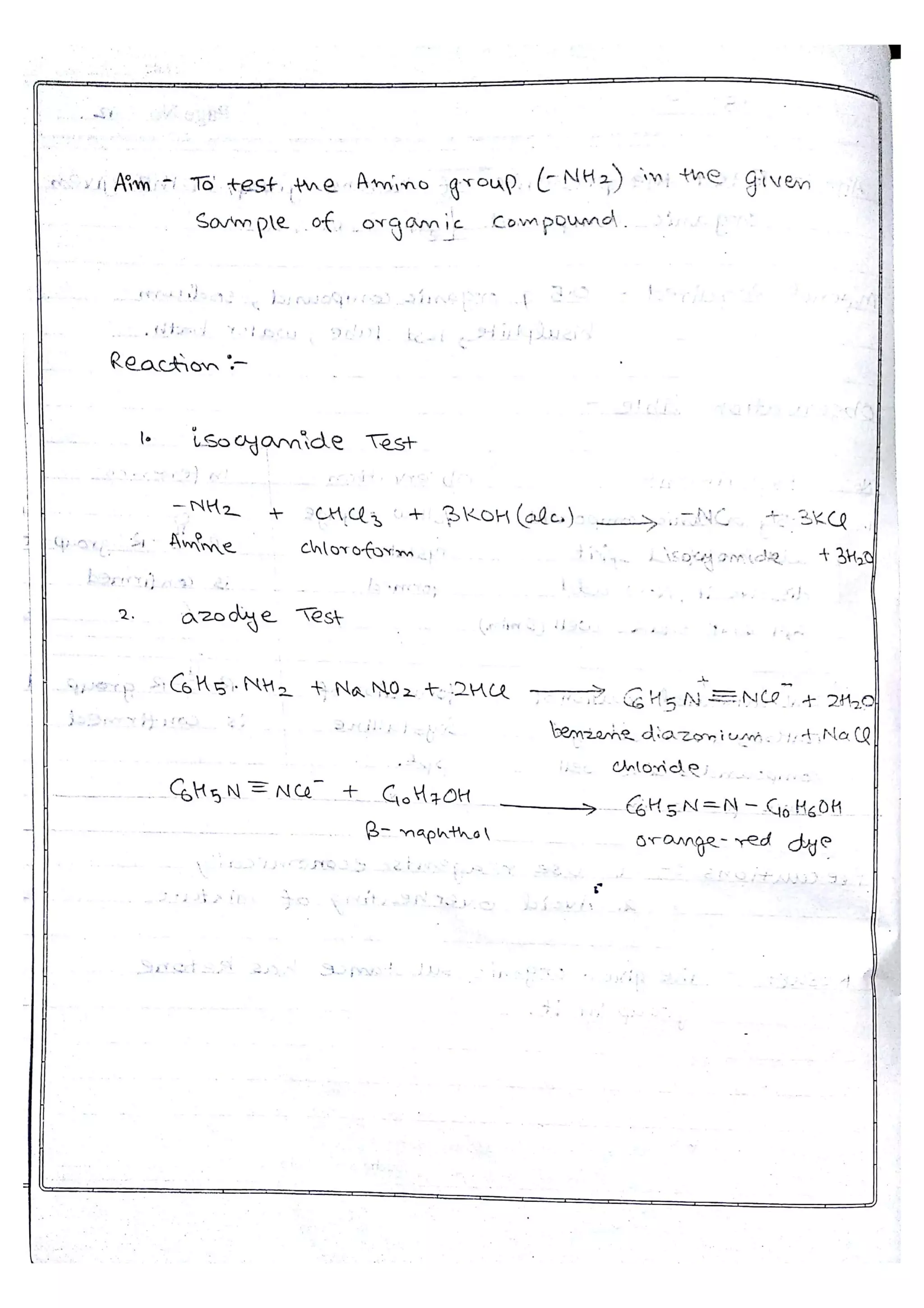 Chemistry Practical File