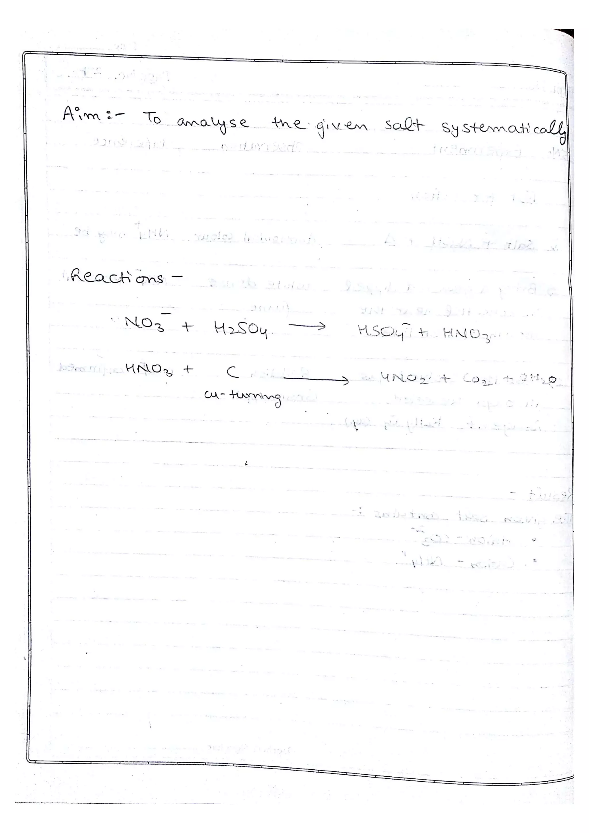 Chemistry Practical File