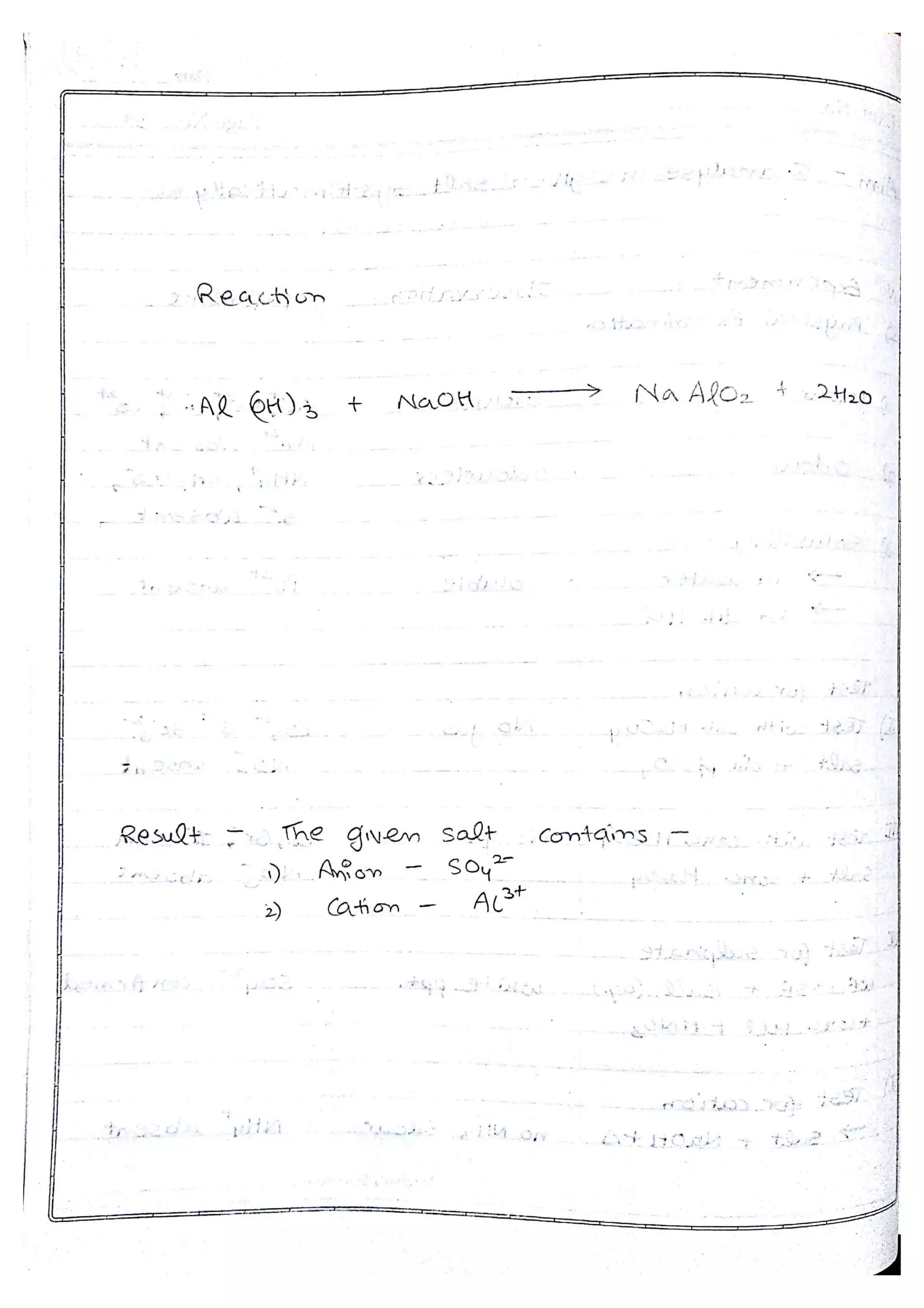 Chemistry Practical File