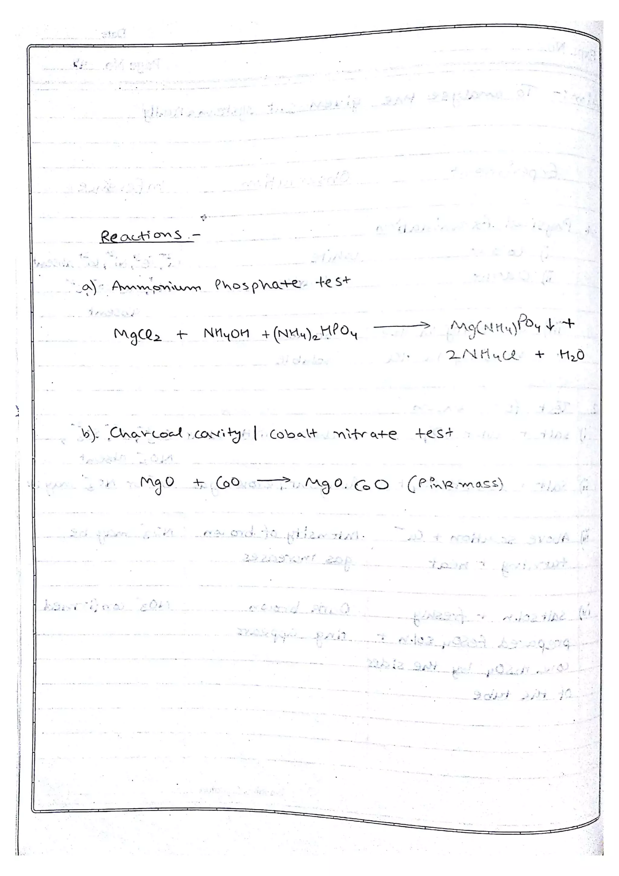 Chemistry Practical File