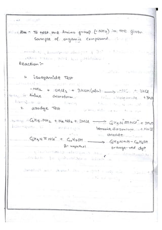 Chemistry Practical File