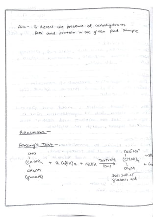 Chemistry Practical File