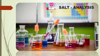 SALT - ANALYSIS
By MANOJ SIR
 