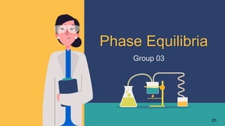 Phase Equilibria
Group 03
01
 