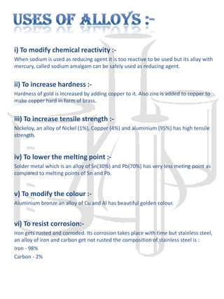 Aim : To analyze a sample of brass qualitatively.Requirements : China dish, test-tube funnel, filter paper and common laboratory reagents.Theory :Brass is an alloy of copper and zinc. with the following.Composition :Cu = 60-90% and Zn. = 10-40%.Thus Cu and Zn. form the main constituents of brass. Both these metals dissolved in 50% of nitric acid due to formation of nitrates which are soluble.3 Cu + 8HNO3 (Dil) 3 Cu (NO3)2 + 2NO + 4H2O                                    orCu + 8H+ + 2NO3– 3 Cu+2 + 2NO + 4H2O4Zn + 10HNO3 (Dil) 4 Zn (NO2)2 + N2O + 5H2O4Zn + 2NO3– + 10H+ 4 Zn+2 + N2O + 5H2OThe solution is boiled to expel the oxides of nitrogen and the resulting solution is tested for Cu2+ and Zn+2 ions.Procedure :1. Place a small piece of brass in a china dish and heat this with minimum quantity of 50% HNO3 so as to dissolve the piece completely.2. Continue heating the solution till a dry solid residue is obtained.3. Dissolve the solid residue in dil. HCl and filter. Add distilled water to the filtrate.4. Pass H2S gas through the filtrate. A black precipitate of copper sulphide is obtained. Separate the black ppt. and keep the filtrate for the test of Zn+2 ions Dissolve black ppt. by heating them with 50% HNO3. To this solution add ammonium hydroxide solution. Appearance of deep blue coloration in the solution shows the presence of copper ions in the solution.5. To test Zn+2 ions, boil the filtrate to remove H2S gas, then add solid NH4Cl to this and heat to dissolve NH4Cl. Add excess of NH4OH so that a solution is ammoniacal. Now pass H2S gas through this ammoniacal solution. Dirty white or grey precipitation indicate zinc. Separate the precipitates and dissolve it in minimum amount of dil. HCl. Boil to expel H2S gas and add potassium Ferro cyanide solution, white or bluish white ppt. confirm Zn+2 ions in the solution.Result :The given sample of brass contains copper and zinc. metals as the main constituents. 
