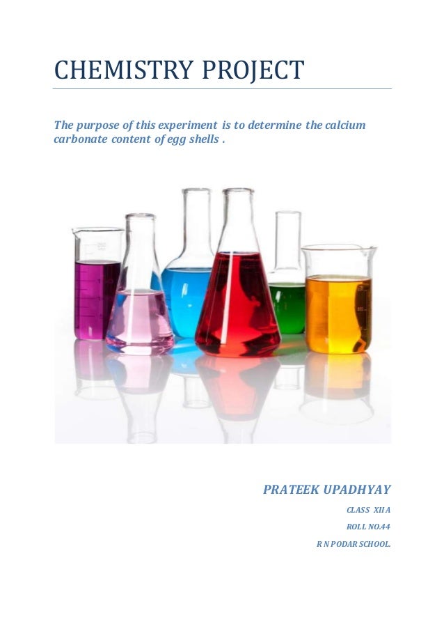 Chemistry project