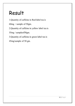 Chemistry Investigatory project | DOCX