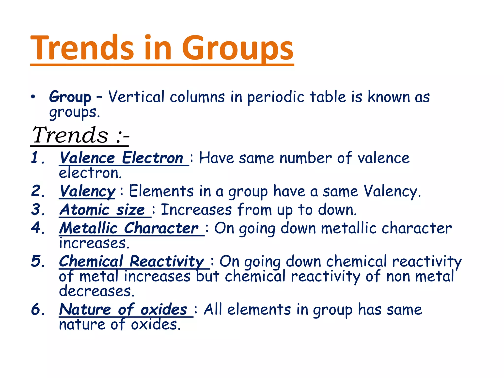 Chemistry project Class 10 CBSE(Periodic Table) | PPTX