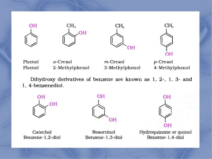 Alcohols, Phenols, and Ethers
