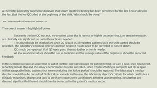 Unconcerning Chemistry QC, Calibration&Reportable Range REFINED.pptx
