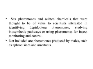 Curated visual reference: Picture Idea: Chemistry Synthesis And Uses Of Pheromones Pptx