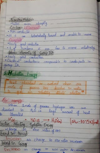 Chemistry unit 1 notes ,2nd year notes by EMAN SULEMAN, SAAD TUITION ...