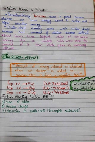Chemistry unit 1 notes ,2nd year notes by EMAN SULEMAN, SAAD TUITION ...